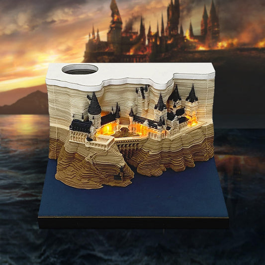 Calendar 3D Castle Calendar 2024 Weekly calendar