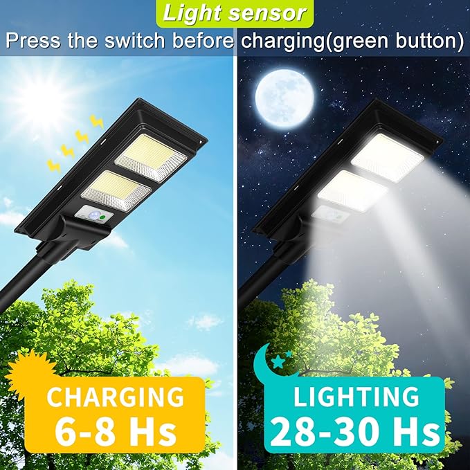 150W Smart Solar Street High-Brightness Light