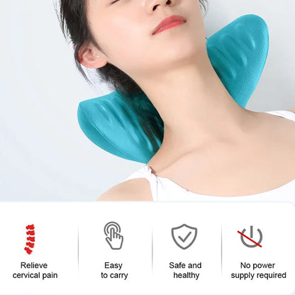 Neck Pillow Massager neckpainrelief neckstretcher Relieve back pain