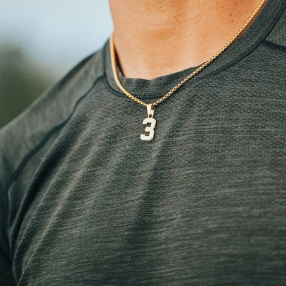 NUMBER PENDANT