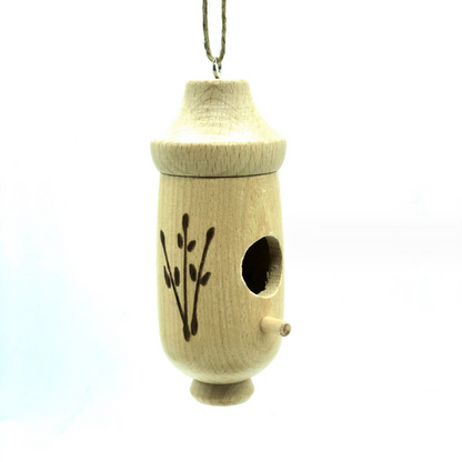 Wooden Hummingbird House-Gift for Nature Lovers