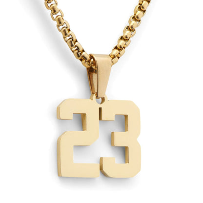 NUMBER PENDANT