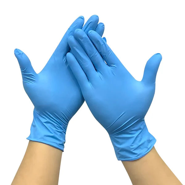 Disposable Black Nitrile Gloves Safety Tools For Household Cleaning 100PCS